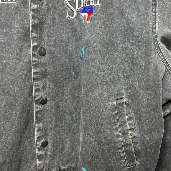 Vintage Wrangler BrushPopper George Straight Tour Country Music Jacket XL - Picture 3 of 12